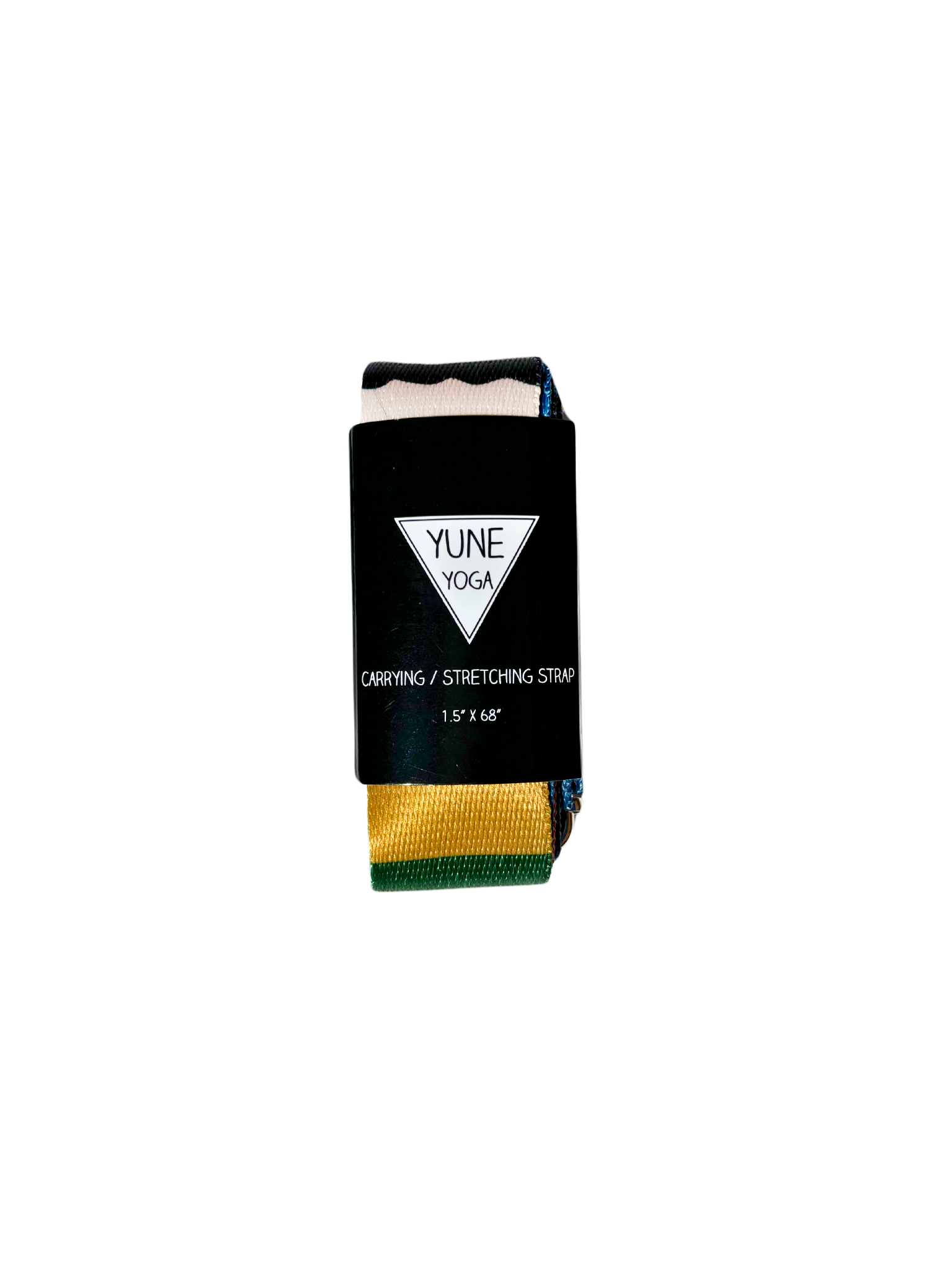 Yoga Strap | Stretching Strap | Metal Buckles | Rainbow | Yune | The Elk Meadow - Yune Yoga