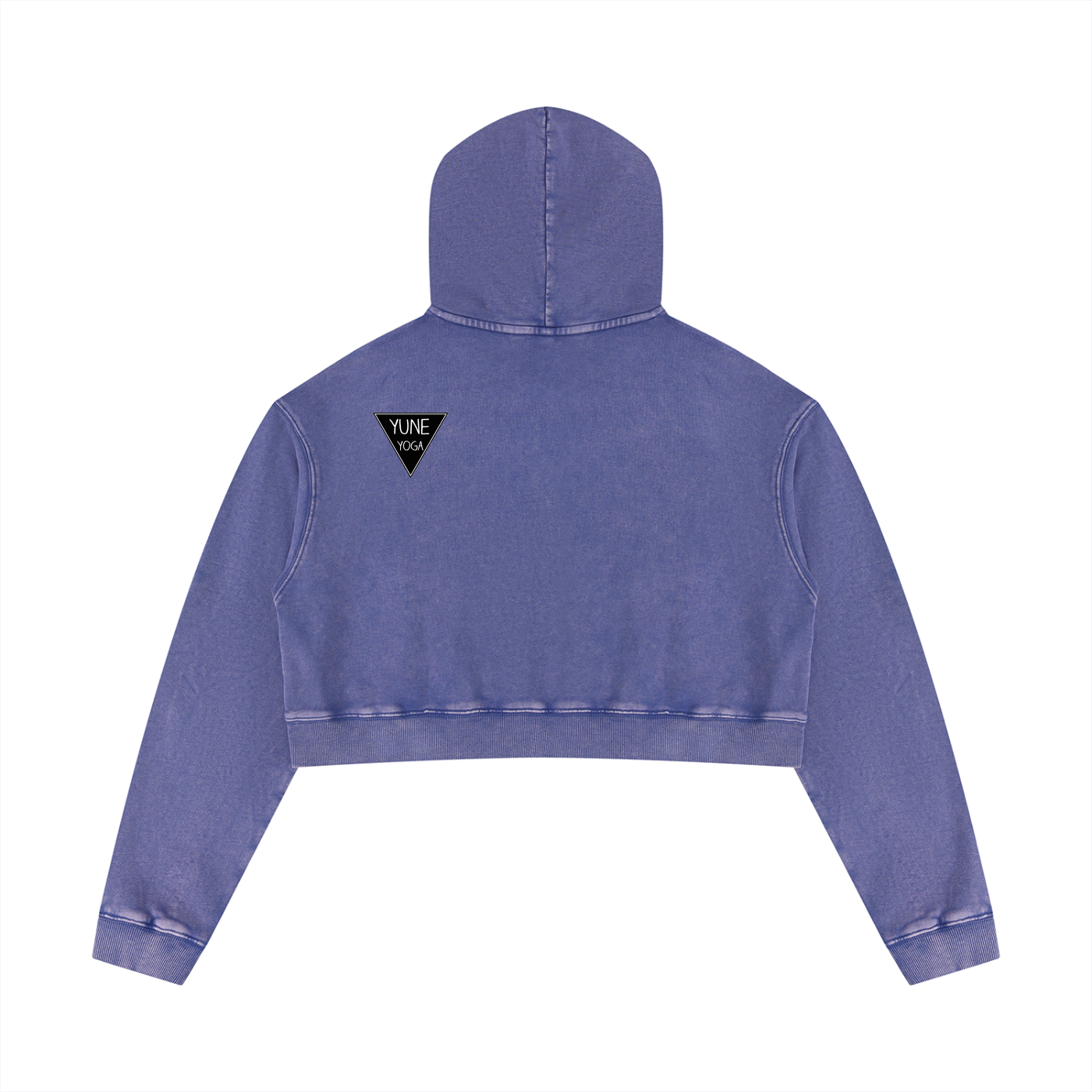 Women’s Mineral Washed Crop Hoodie