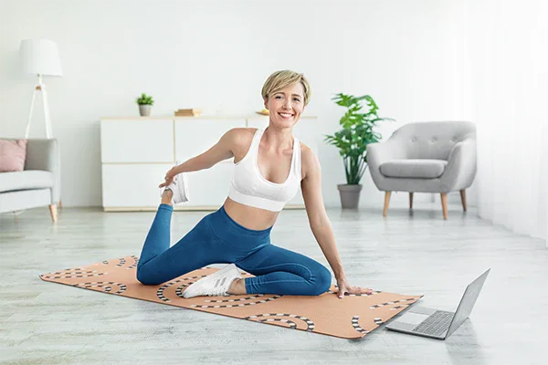 Yune Yoga Mat The CE58 Tan Yoga Mat