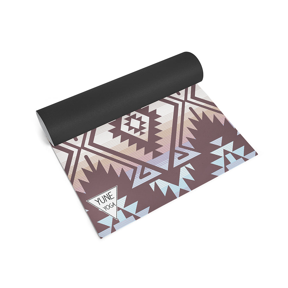 Pendleton Wyeth Trail PER Yoga Mat Half Rolled Up