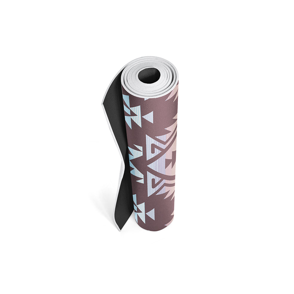 Pendleton Wyeth Trail PER Yoga Mat Rolled Up