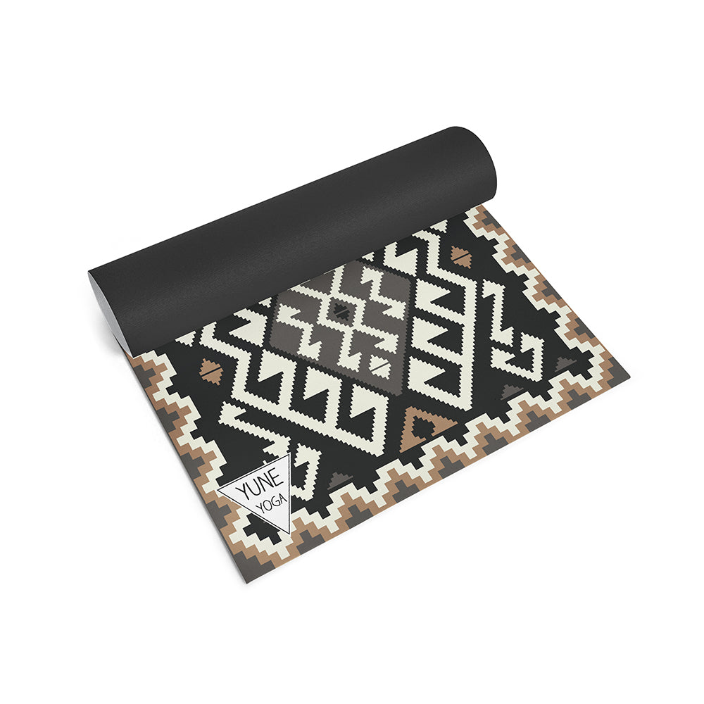 Pendleton Yoga Mat Half Rolled Up