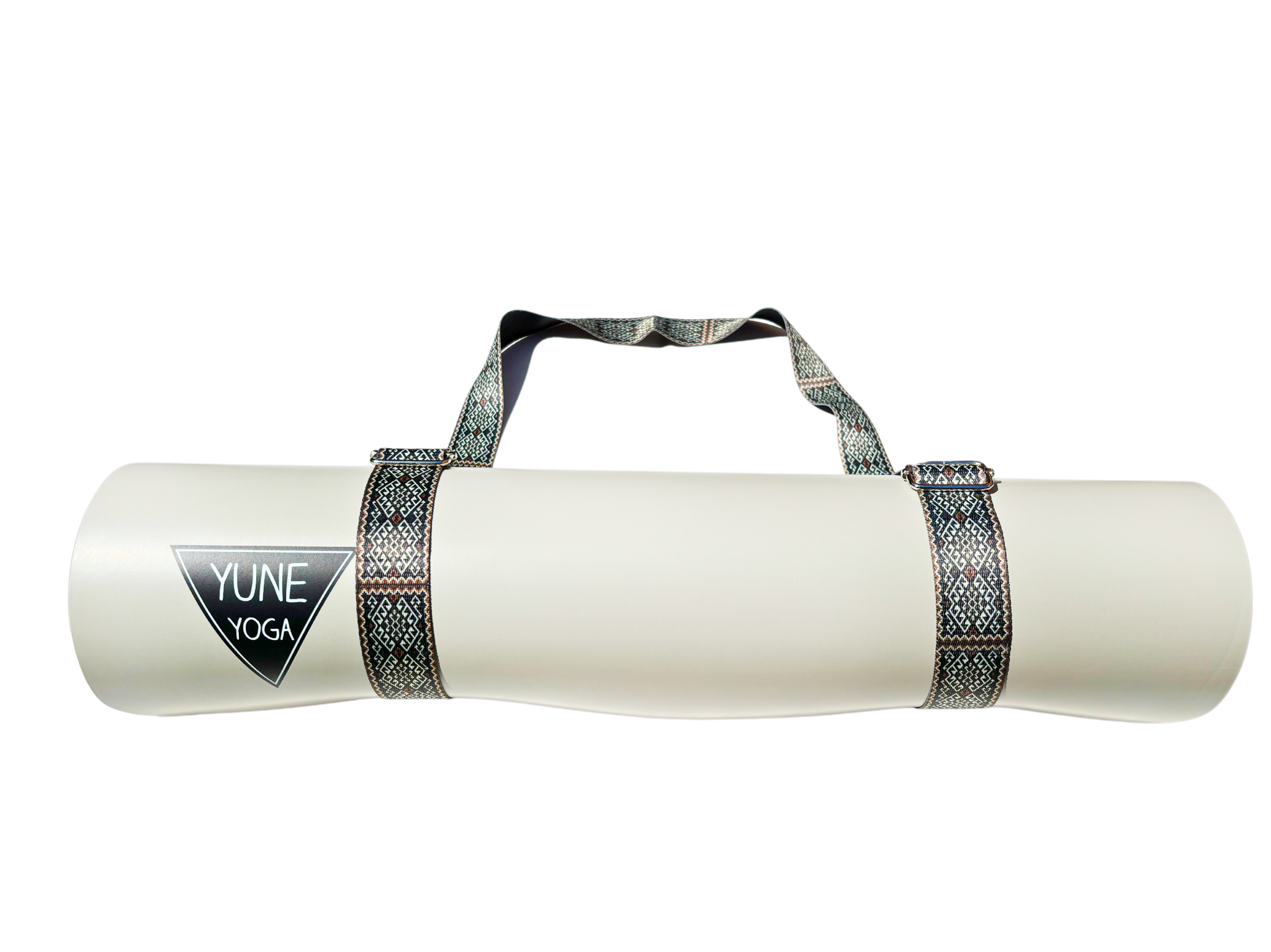 Yoga Strap | Stretching Strap | Metal Buckles | Brown | Yune | The Moab Rocks - Yune Yoga