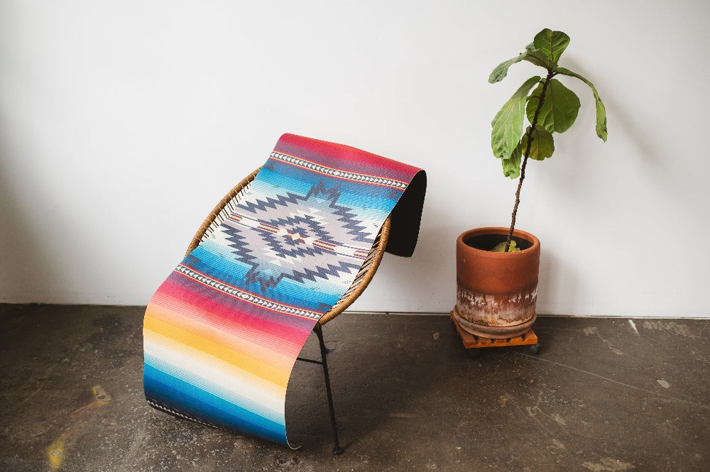 serape yoga mat