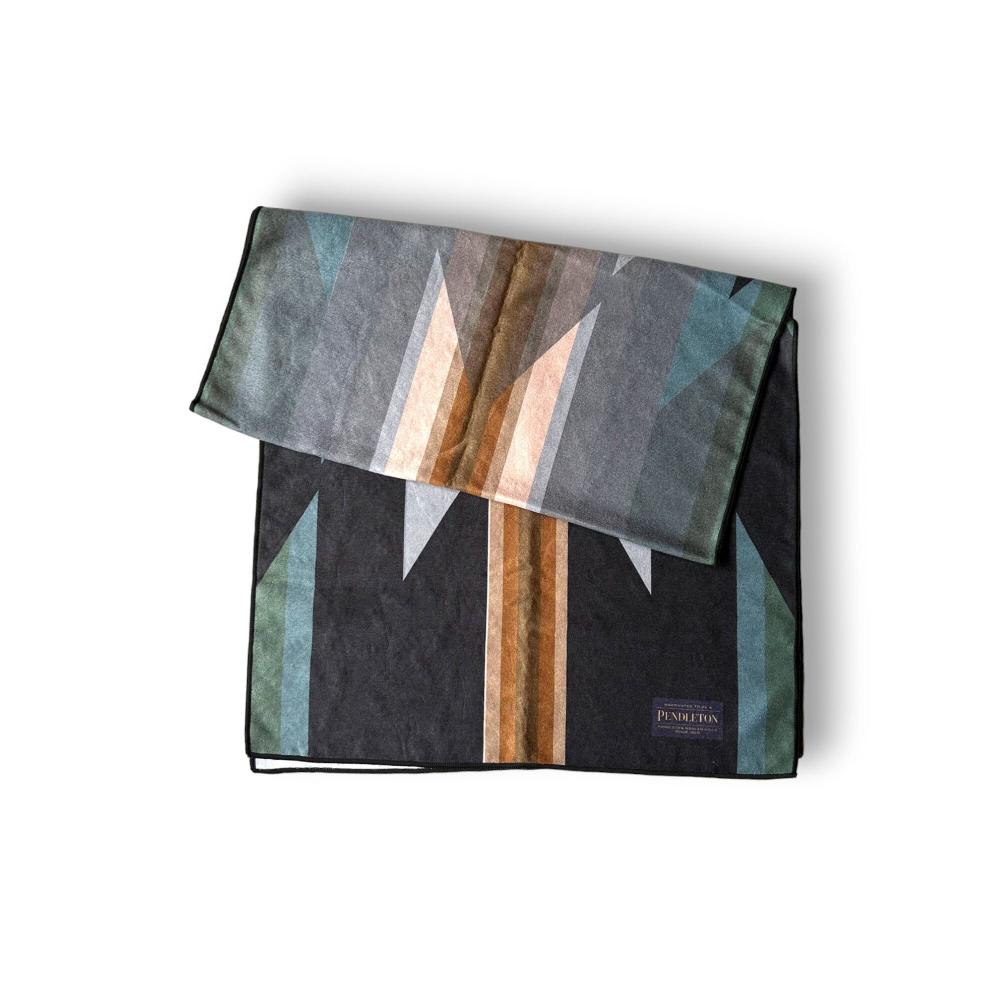 pendleton yoga towel green