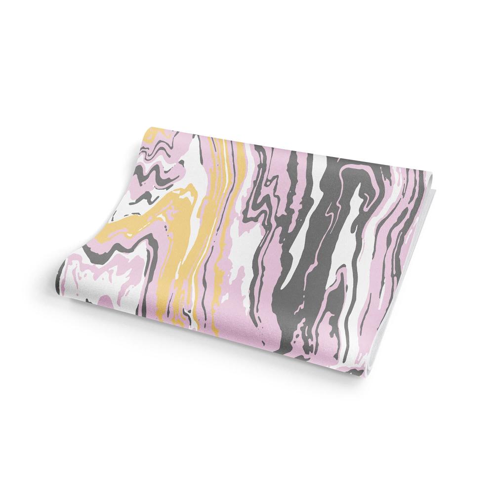 pink marble yoga mat