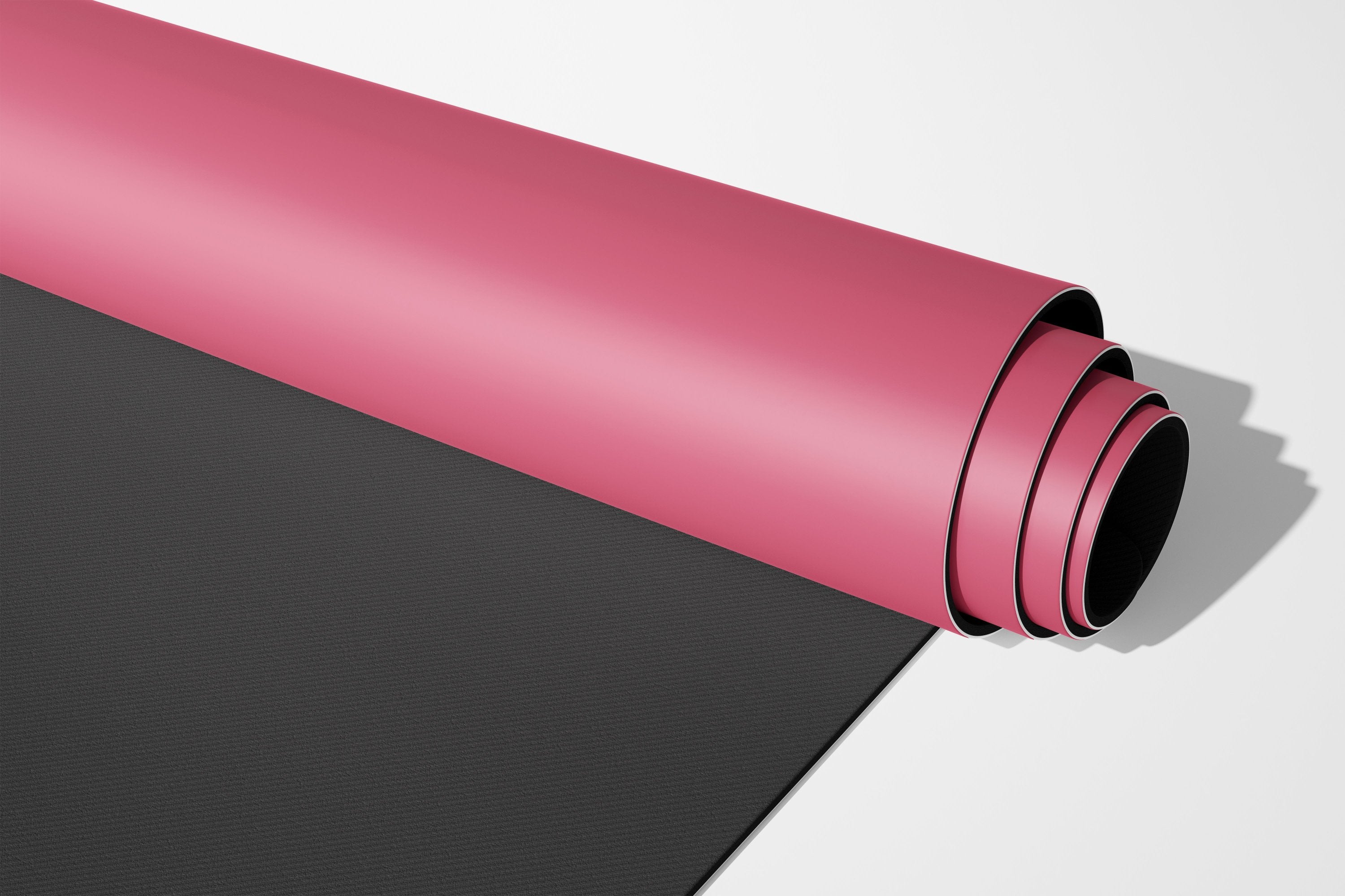 pink yoga mat