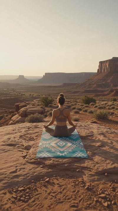 southwestern yoga mat