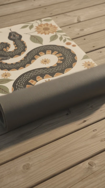 snake yoga mat