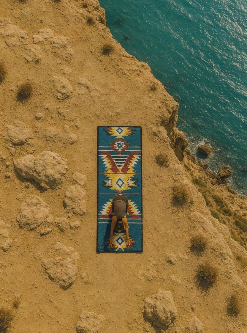 cliff side yoga 