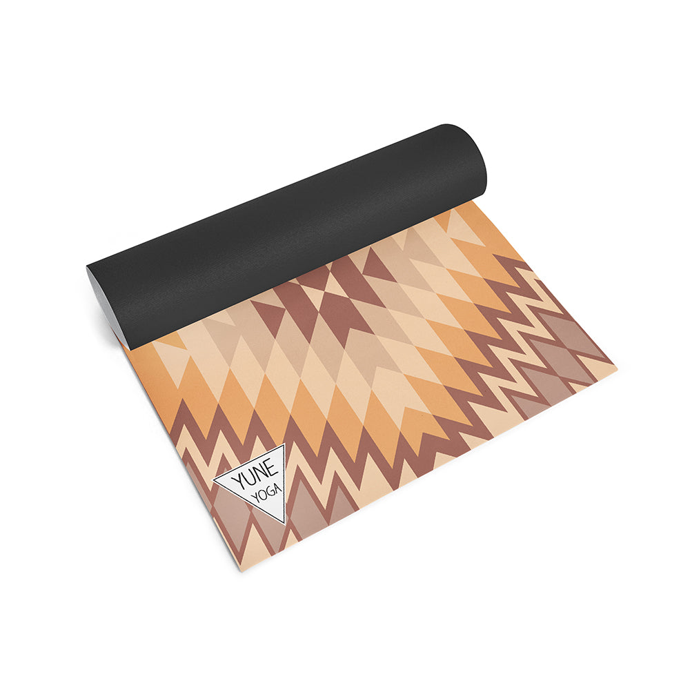 Pendleton Agate Beach PER Yoga Mat Half Rolled Up