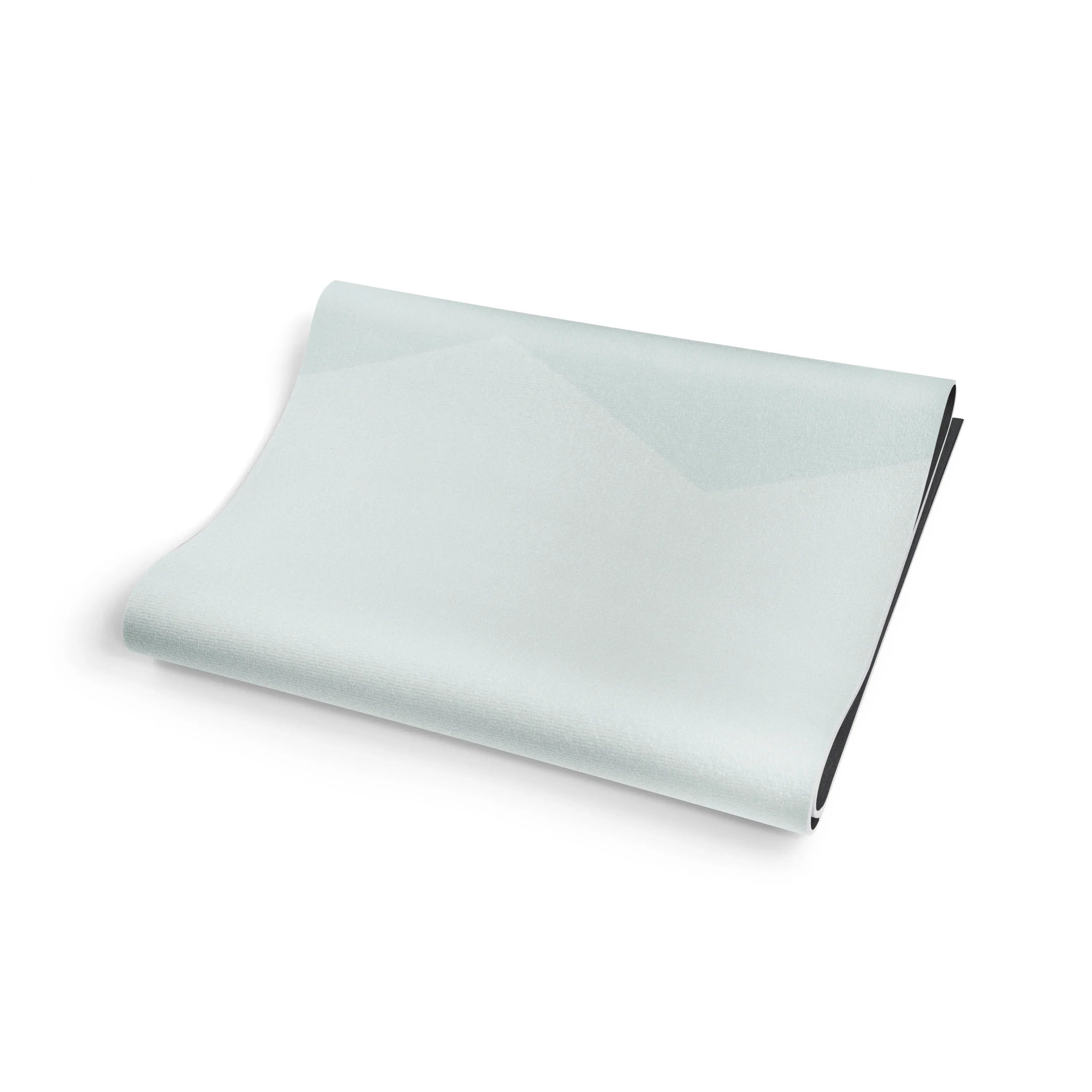 Light gray fabric on a white background