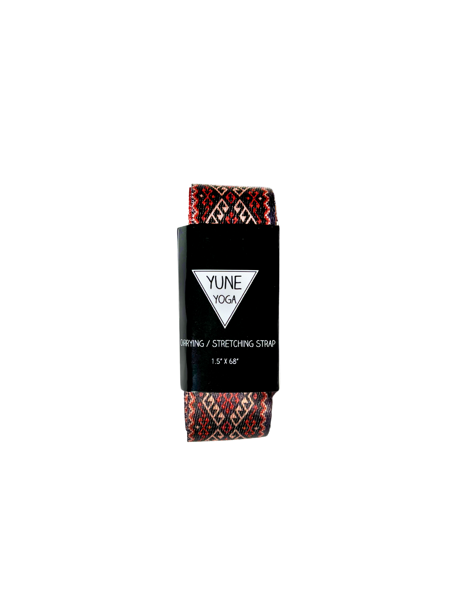 Yoga Strap | Stretching Strap | Metal Buckles | Red | Yune | The Moab Sunset - Yune Yoga