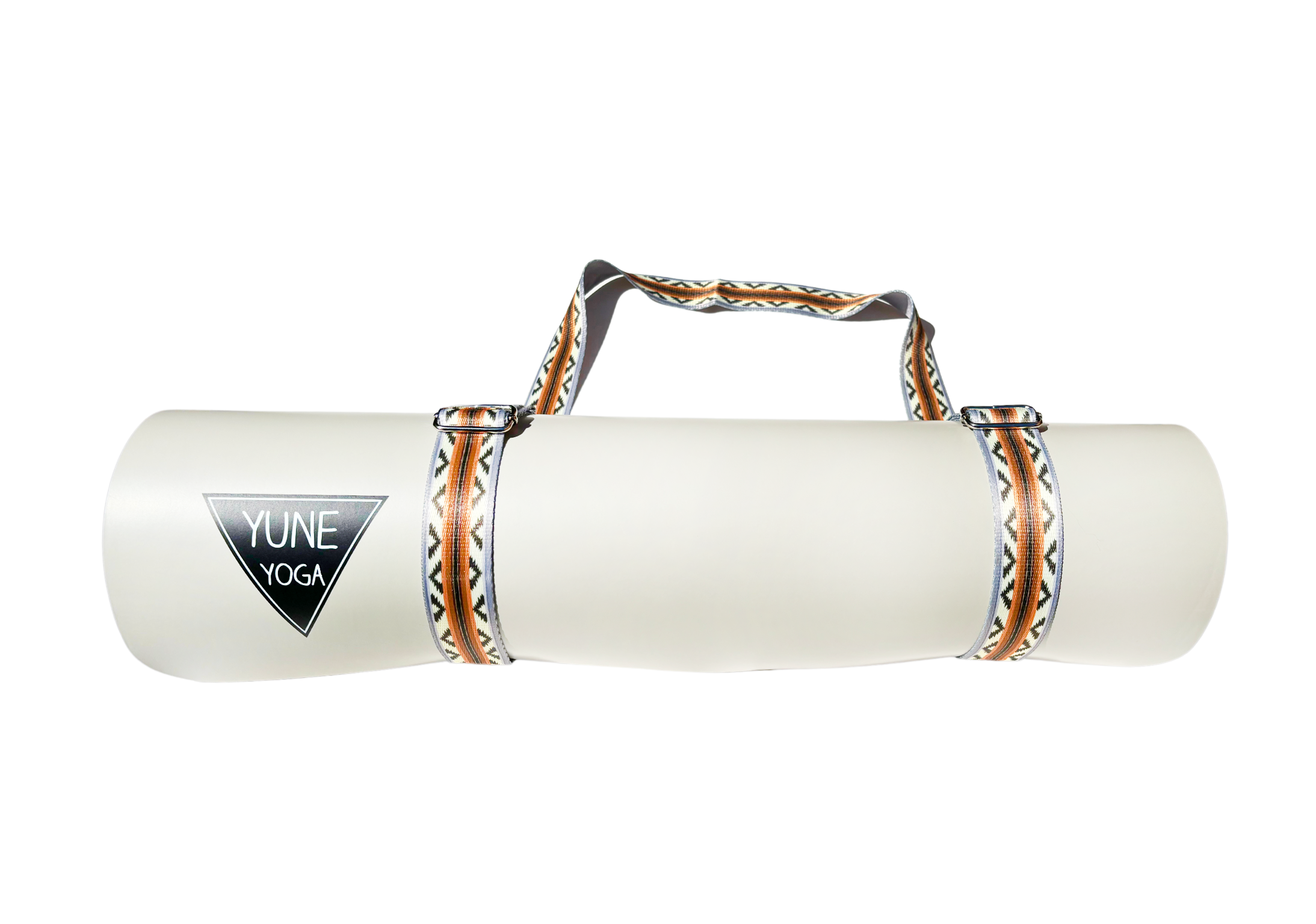 Yoga Strap | Stretching Strap | Metal Buckles | Tan | Yune | The Bear Creek Sands - Yune Yoga