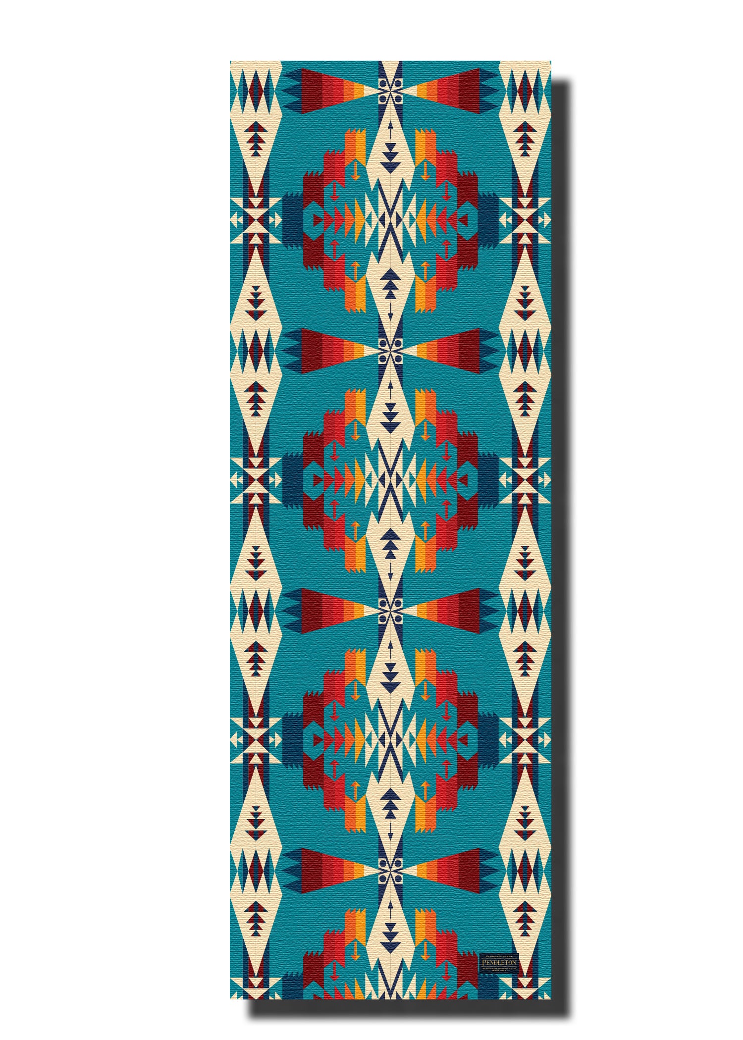 Pendleton x Yune Yoga Tucson Turquoise Mat 5mm