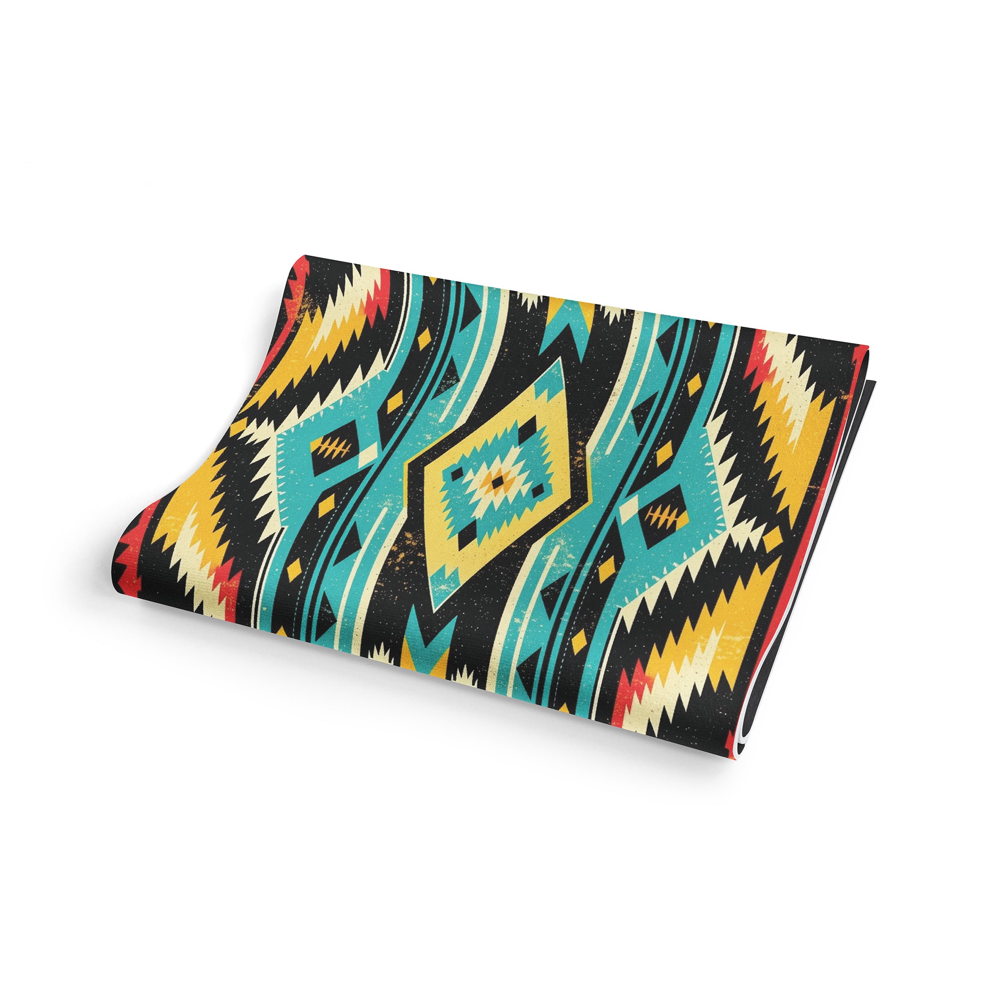 Pendleton Harding Grey PER Yoga Mat Rolled Up