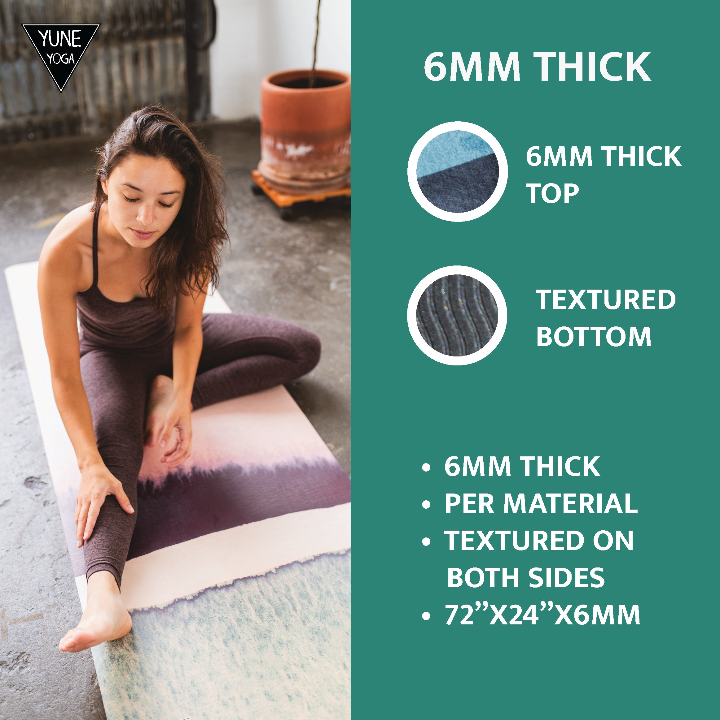 thick yoga mats