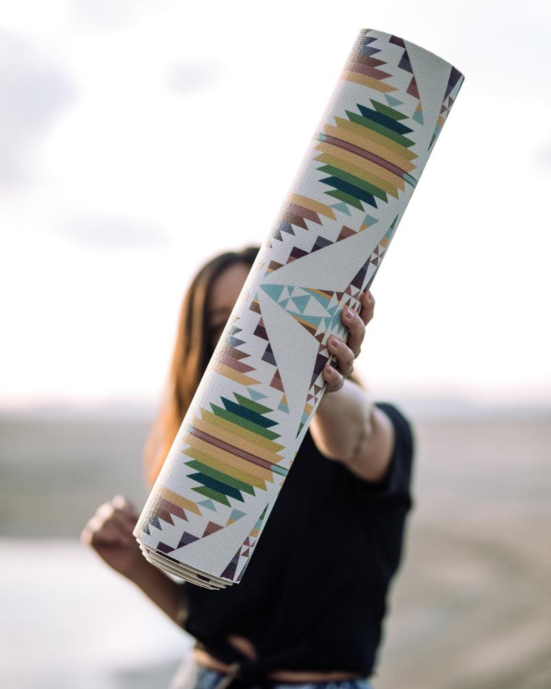 Pendleton Falcon Cove PER Yoga Mat Rolled Up Lifestyle