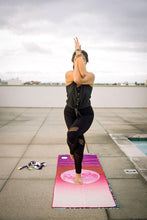Load image into Gallery viewer, The Caliban Yoga Towel Front Lifestyle View