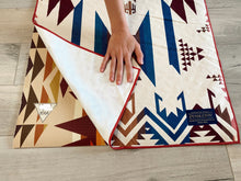 Load image into Gallery viewer, Pendleton x Yune Yoga White Sands Yoga Towel Close Up View