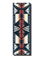 Load image into Gallery viewer, Pendleton Eagle Rock Maroon PER Yoga Mat Front View