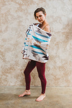 Load image into Gallery viewer, Pendleton x Yune Yoga White Sands Yoga Towel Side Model View