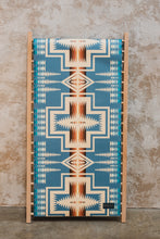 Load image into Gallery viewer, Pendleton Harding Grey PER Yoga Mat Front View Lifestyle Shot