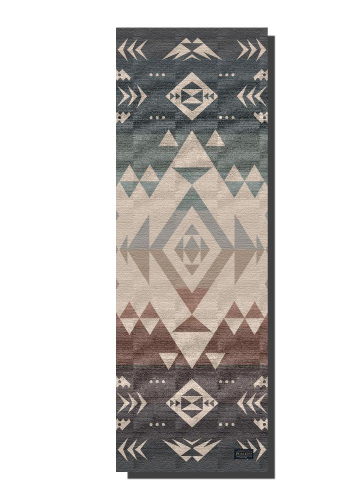 Pendleton Agate Beach PER Yoga Mat Front View