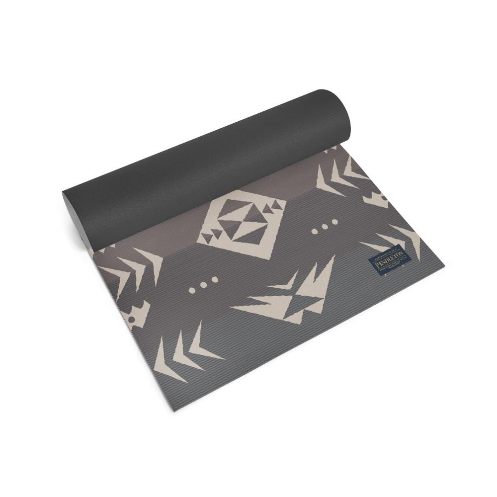 Pendleton Agate Beach PER Yoga Mat Half Rolled Up