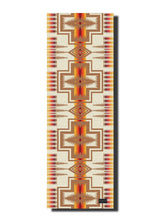 Load image into Gallery viewer, Pendleton Harding Tan PER Yoga Mat Front View