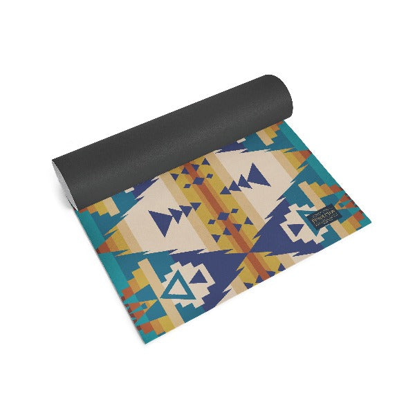 Pendleton Siskiyou PER Yoga Mat Half Rolled Up