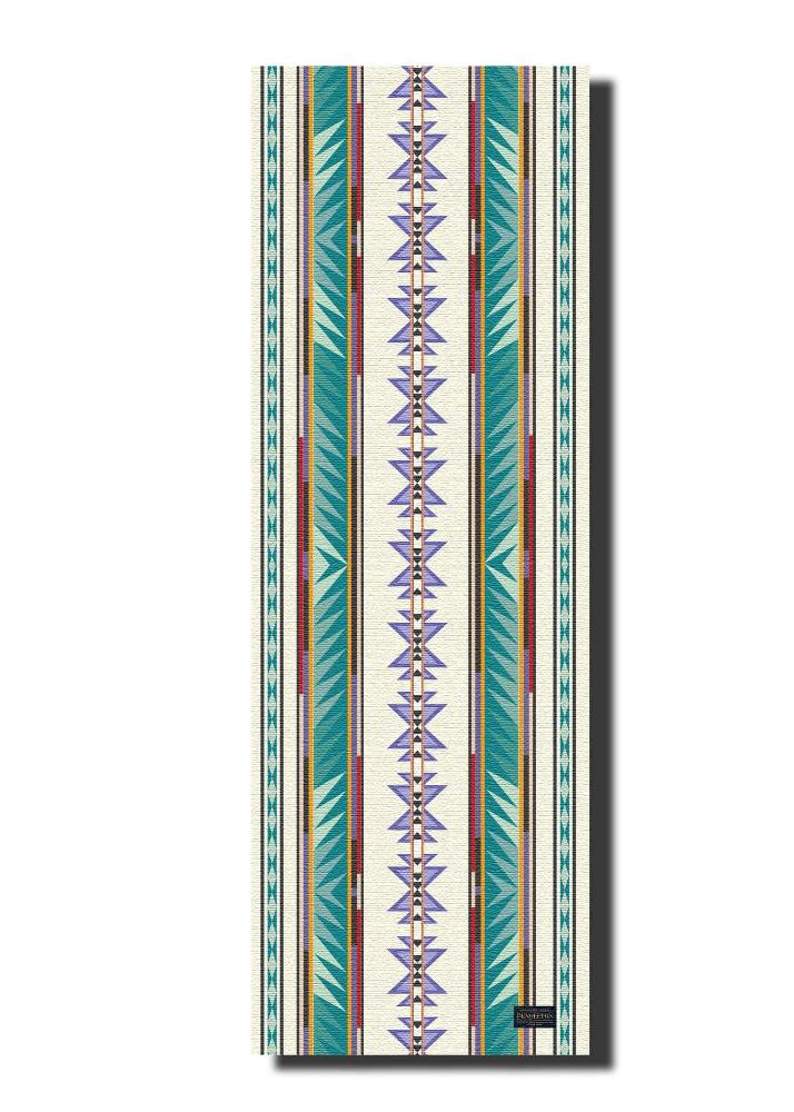 Pendleton Turquoise Ridge PER Yoga Mat Front View