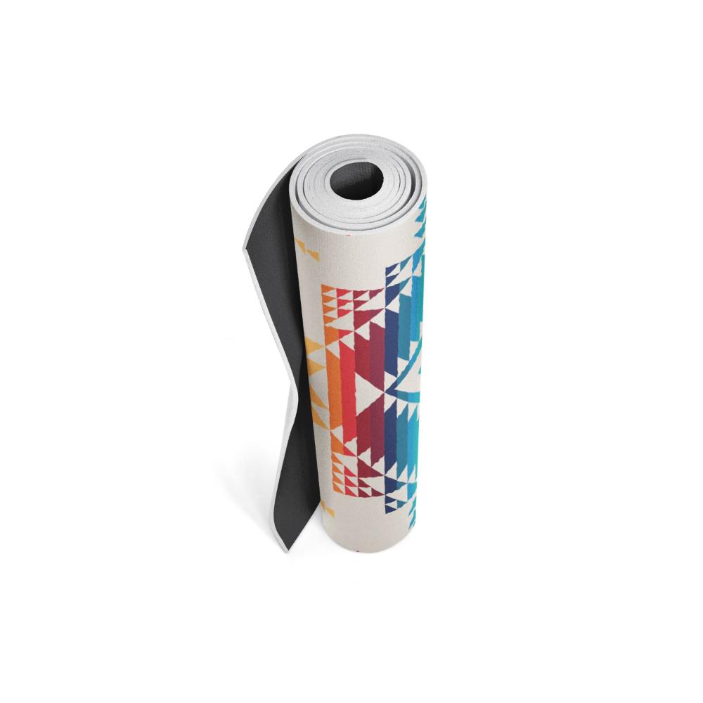 Pendleton Pilot Rock PER Yoga Mat Rolled Up