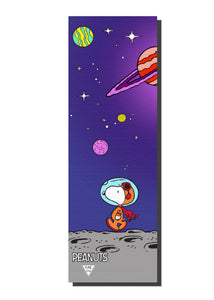 snoopy space yune yoga mat front view