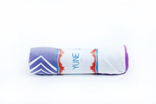 Load image into Gallery viewer, The Cassady Yoga Towel Rolled Up View