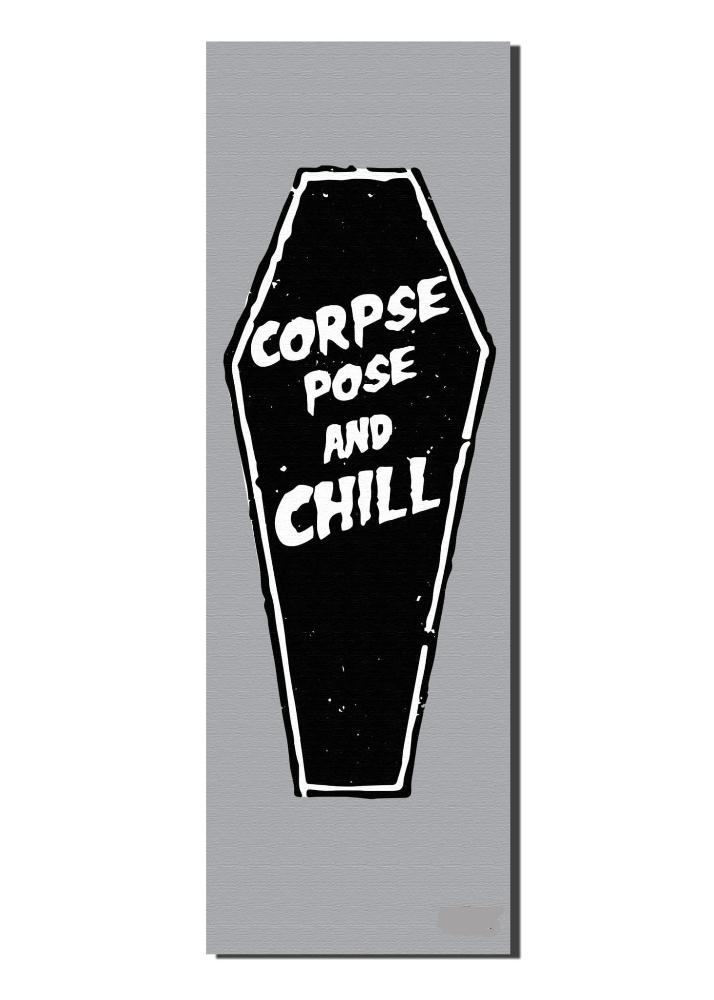 The Corpse Pose and Chill Yoga Mat - Yoga Mat - Yune Yoga Co. - cotton exercise fitness fitness product health
