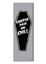Load image into Gallery viewer, The Corpse Pose and Chill Yoga Mat - Yoga Mat - Yeti Yoga Co. - cotton excercise fitness fitness product health