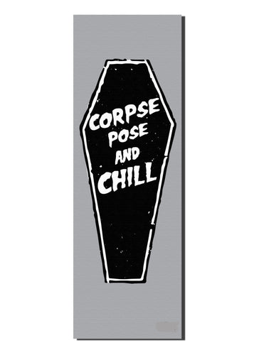 The Corpse Pose and Chill Yoga Mat - Yoga Mat - Yeti Yoga Co. - cotton excercise fitness fitness product health