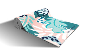 The Dora Szentmihalyi Jungle Yoga Mat - Yoga Mat - Yeti Yoga Co. - cotton, excercise, fitness, fitness product, health