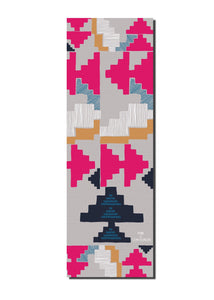 The Leah Duncan Geo Yoga Mat - Yoga Mat - Yeti Yoga Co. - cotton, excercise, fitness, fitness product, health