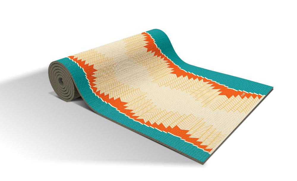 The Pagoda Yoga Mat - Yoga Mat - Yune Yoga Co. - cotton, exercise, fitness, fitness product, health