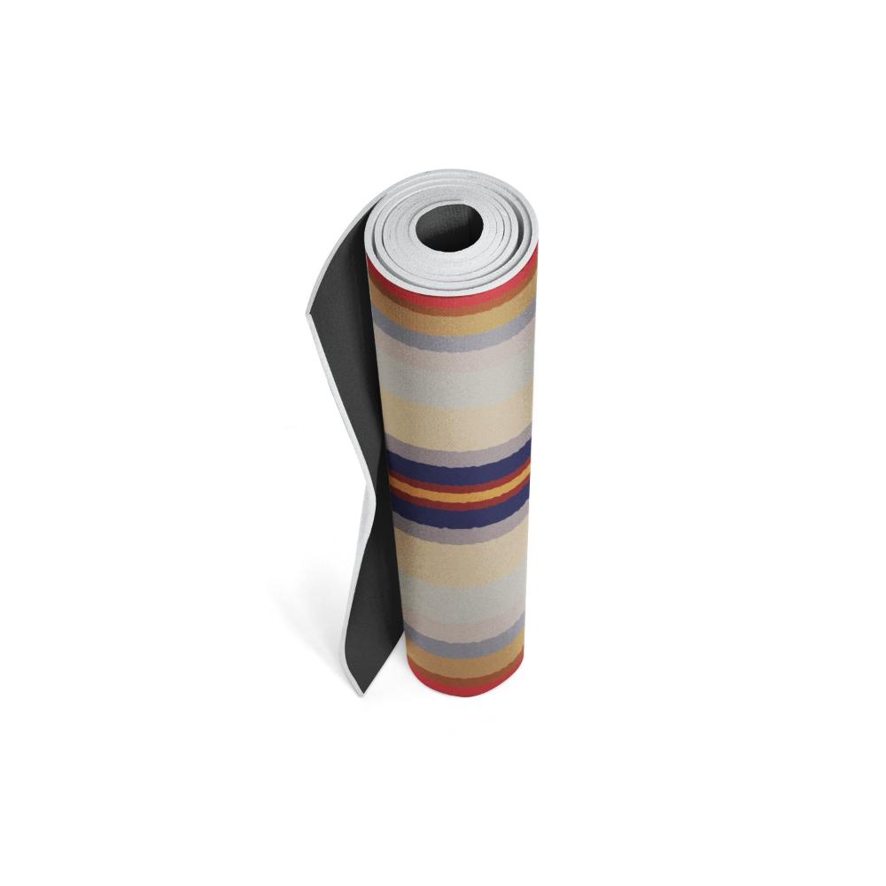 Pendleton Wyeth Trail PER Yoga Mat Rolled Up