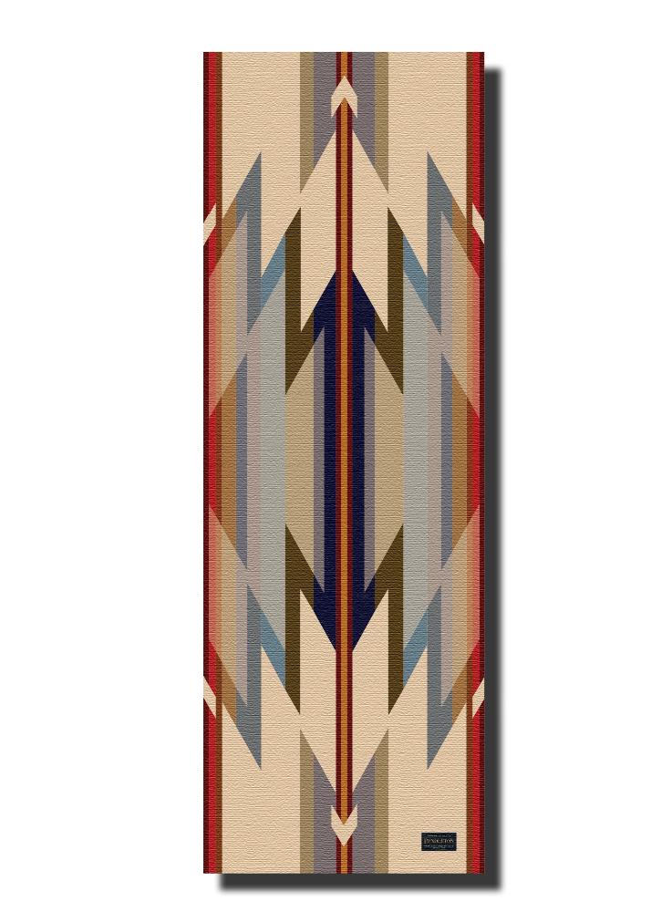 Pendleton Wyeth Trail PER Yoga Mat Front View