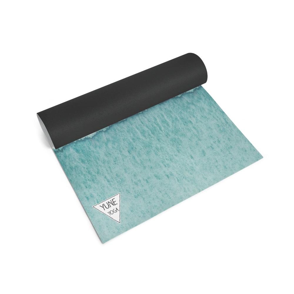 blue yoga mat